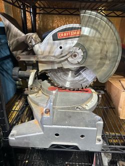 Craftsman 10” compound miter saw