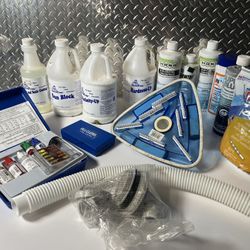 Pool, Pond Tank Water Cleaning Supplies Chemicals 