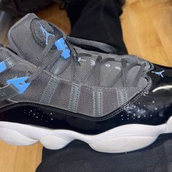 Air Jordan 6 Rings black university blue Size11