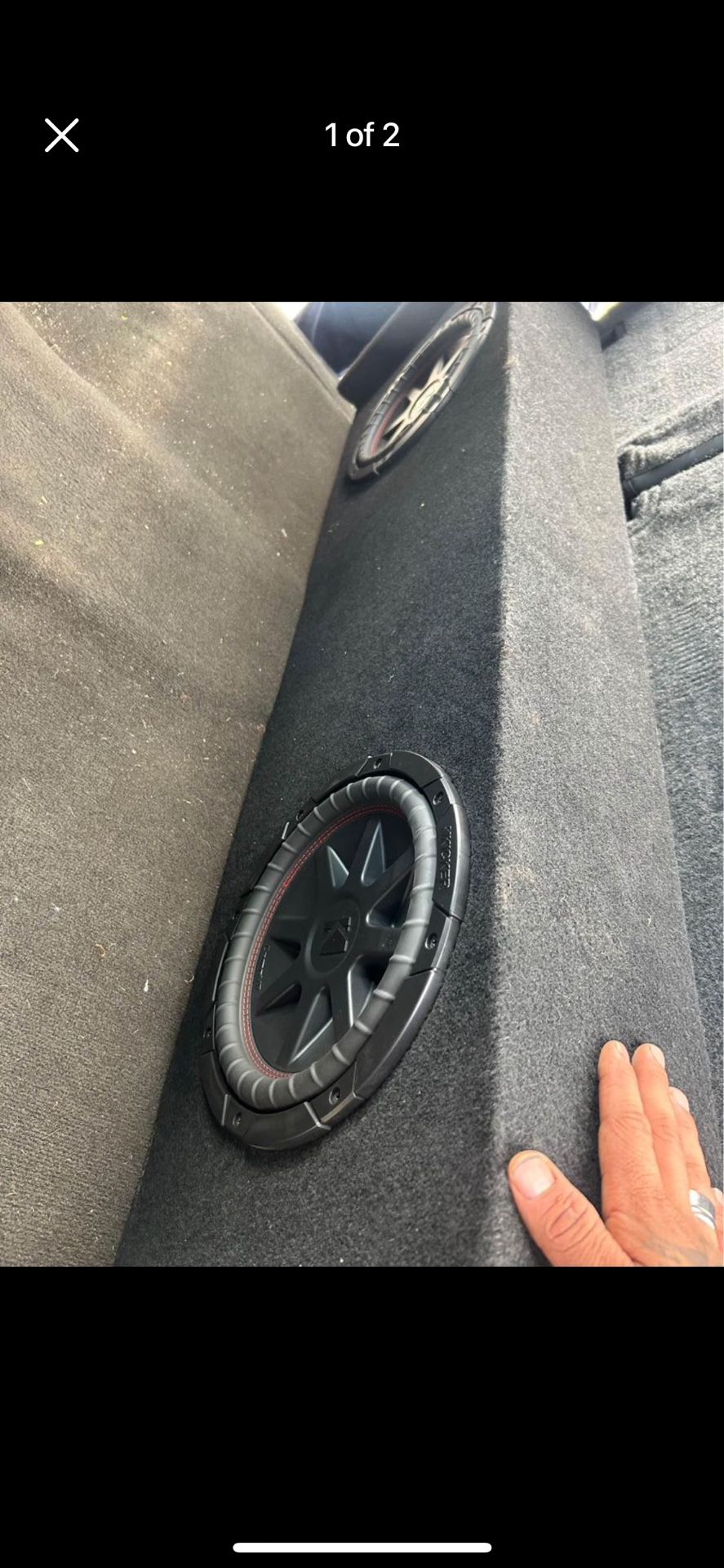 2 10s Subwoofer Kickers 