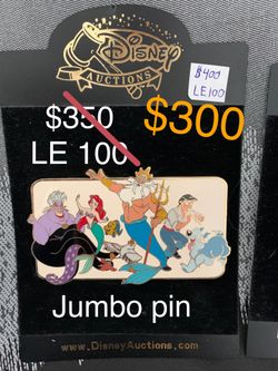 Little mermaid disney pin