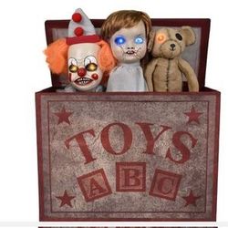 Haunted Living Toybox Talking Doll Halloween Animatronic