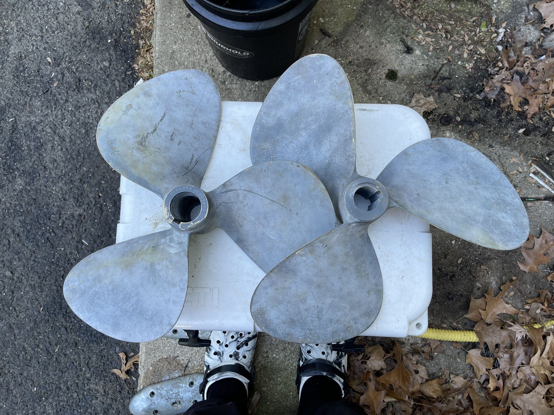 2 Michigan Inboard Propellers 
