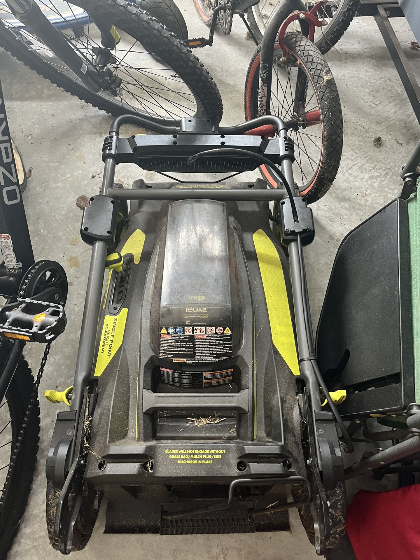 Ryobi Electric Lawn Mower