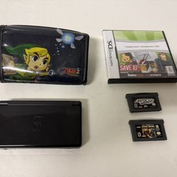 Nintendo DS With Three Games 