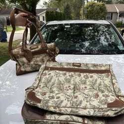 Garment Bag And Carry On 