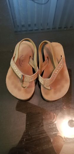 Toddler rainbow sandals