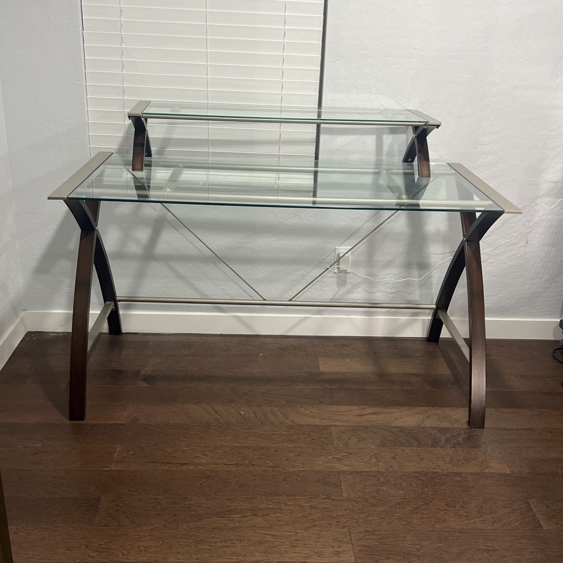 Glass Desk