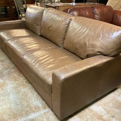 Leather couch