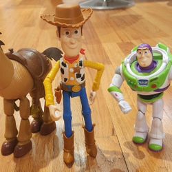 Woody, Buzz, Bullseye 