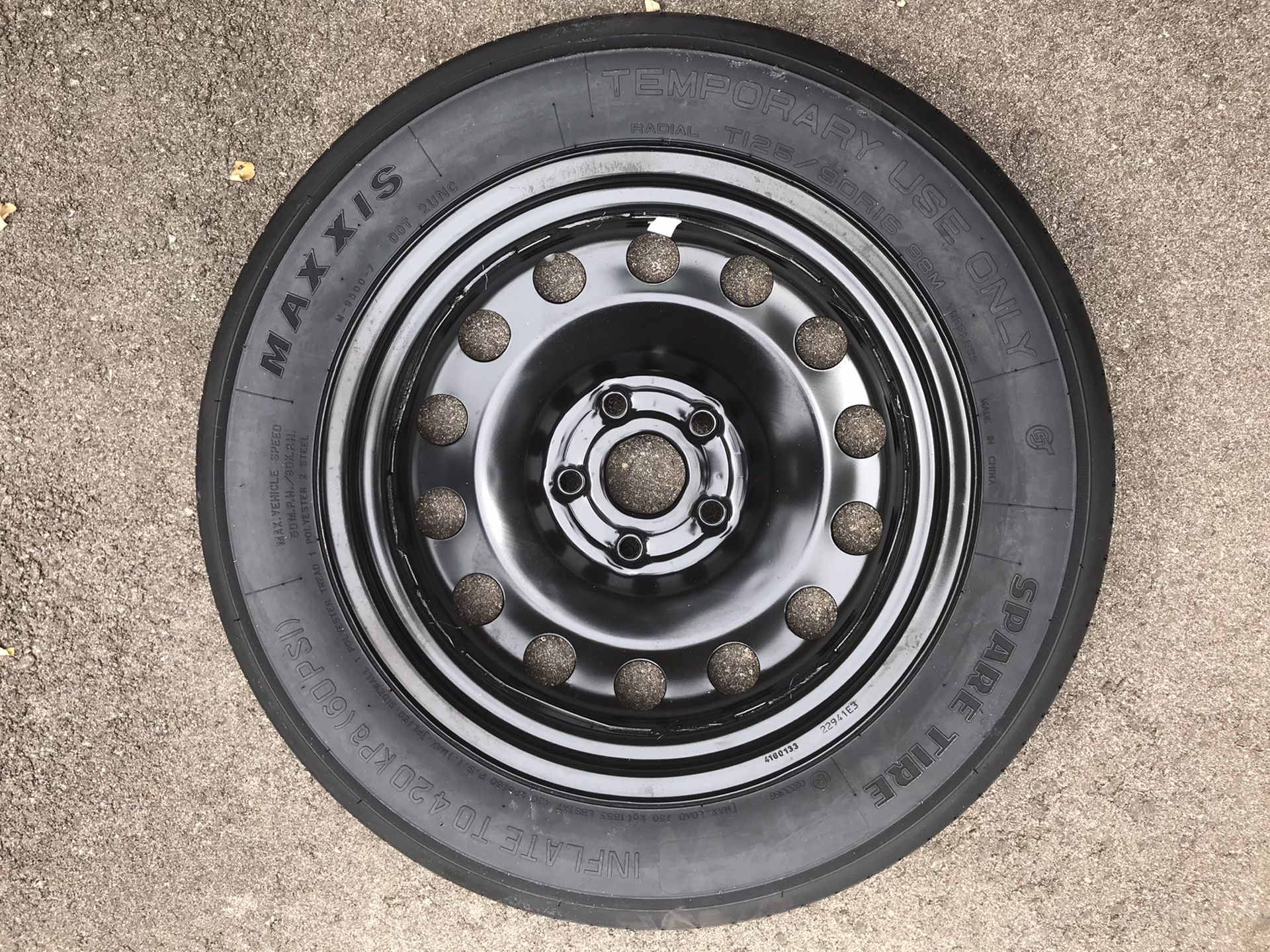 Jetta - Maxxis Spare Tire