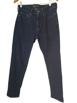 Abercrombie & Fitch Navy Blue Skinny Jeans