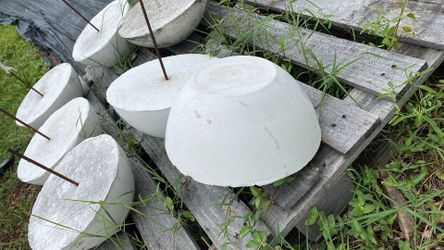 Heavy-Duty Concrete Parking Bumpers – $15 Each