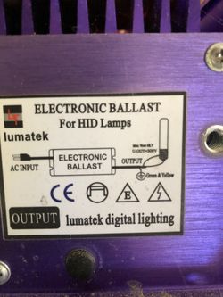 1000 watt dimmable ballast