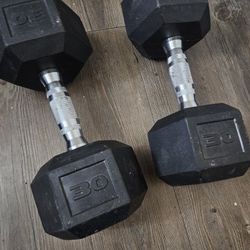 Dumbells 30 Pounds Each