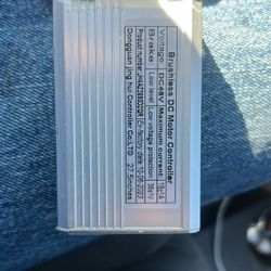 48v DC 18A Brushless Motor Controller