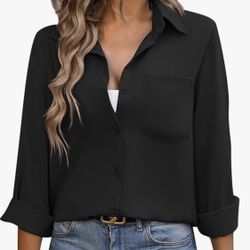 Forever 21 Black Shirt 