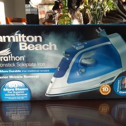 Hamilton Beach Iron Superior Wrinkle Removal 