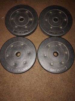 Four 15 LB Weights