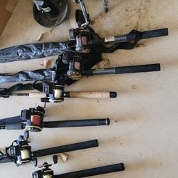 Fishing Rod And Reel..counter Deep.