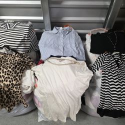 $45, Huge Bags Of Women's Clothing, 50pc Bags, All Tops.