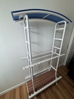 Freestanding Fishing Rod Holder Rack