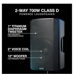 Alto Professional TX312 – 700W Powered DJ Speakers