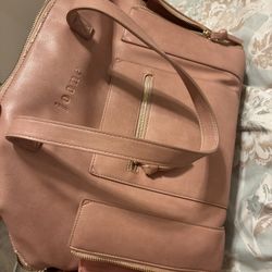 Joone Faux Leather Diaper Bag 