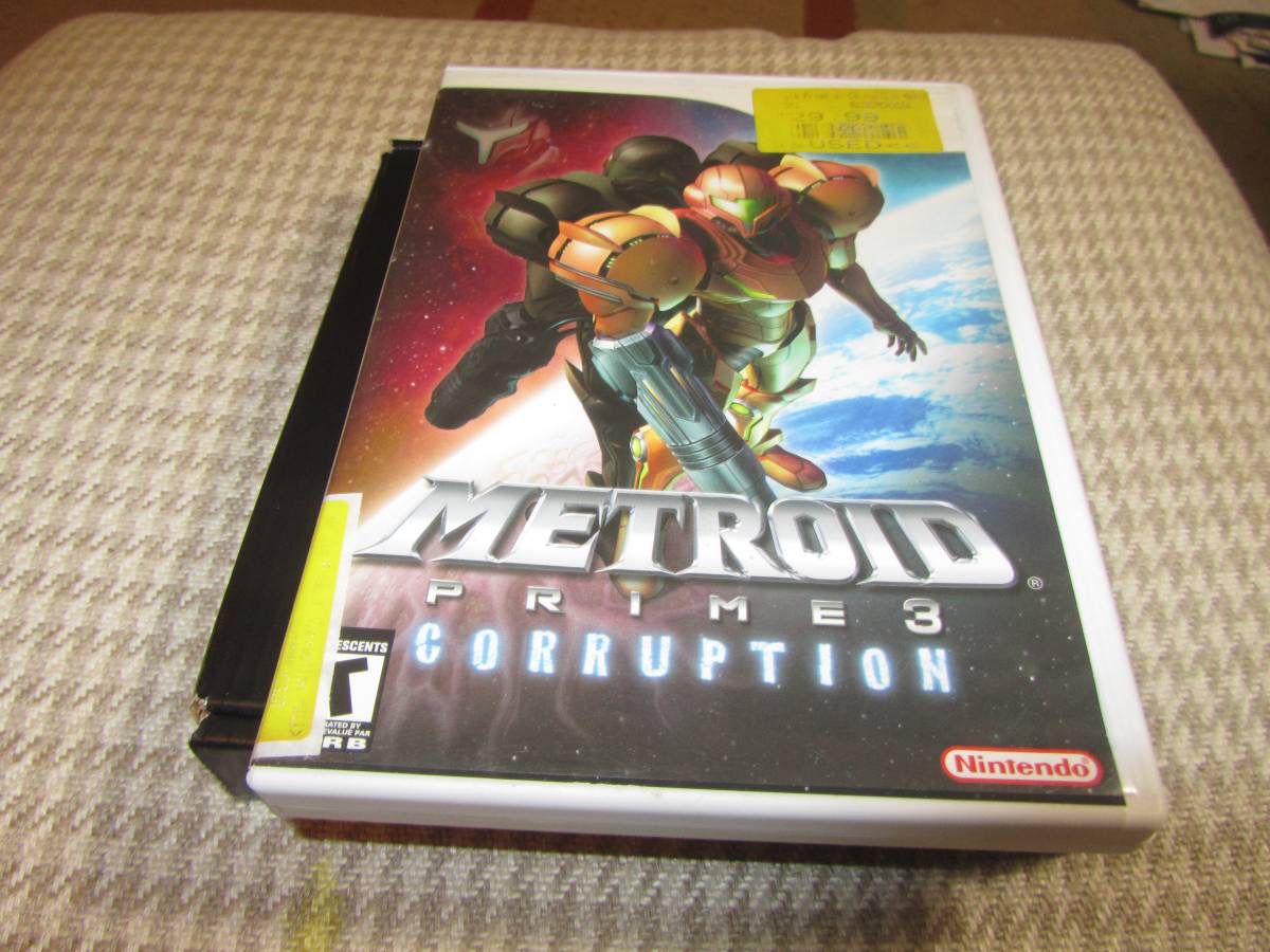 Metroid Prime 3: Corruption - Nintendo Wii Complete In Box Used, but L