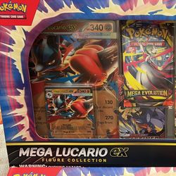 Mega lucario figurine collection