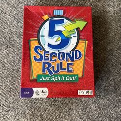 5 Second Rule Game