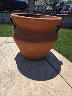 Large new terracotta pot