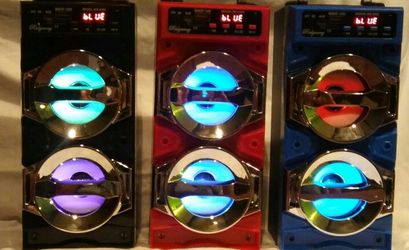 Bluetooth wireless sd card,usbflash drive fm radio speaker