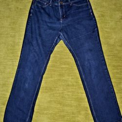 Lee Perfect Fit Just Below the Waist Blue Jeans Women's 33x31" Stretch 