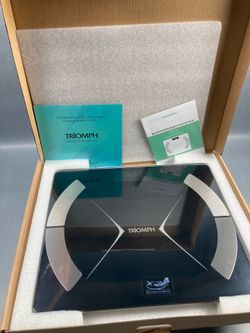 Triomph Bluetooth smart body fat scale With iOS/Android App digital body composition, analyzer