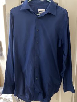 Calvin Klein Blue Dress Shirt