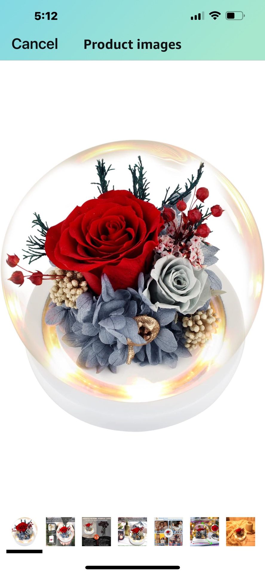 Flowers, Roses, Gift - Forever Roses Flowers Bouquet - Fresh Flowers for Delivery Prime to Show Love - Preserved Flowers Birthday Gift for Women, Uniq