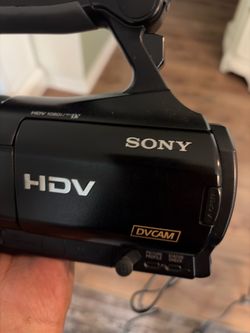 Sony professional video camera