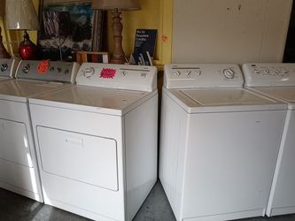 Kenmore **ELECTRIC** Washer and Dryer Set