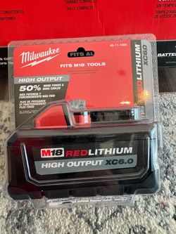 Milwaukee high output battery