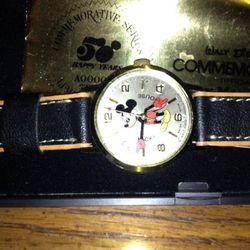 Mickey Mouse 50th Anniversary Watch for Sale in Stamford CT OfferUp