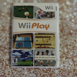 Nintendo Wii Play Game 