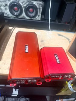 2 ds18 amps for mids & highs