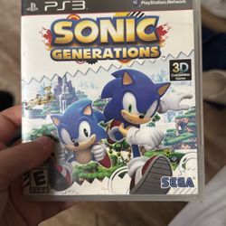 PS3 Sonic Generations