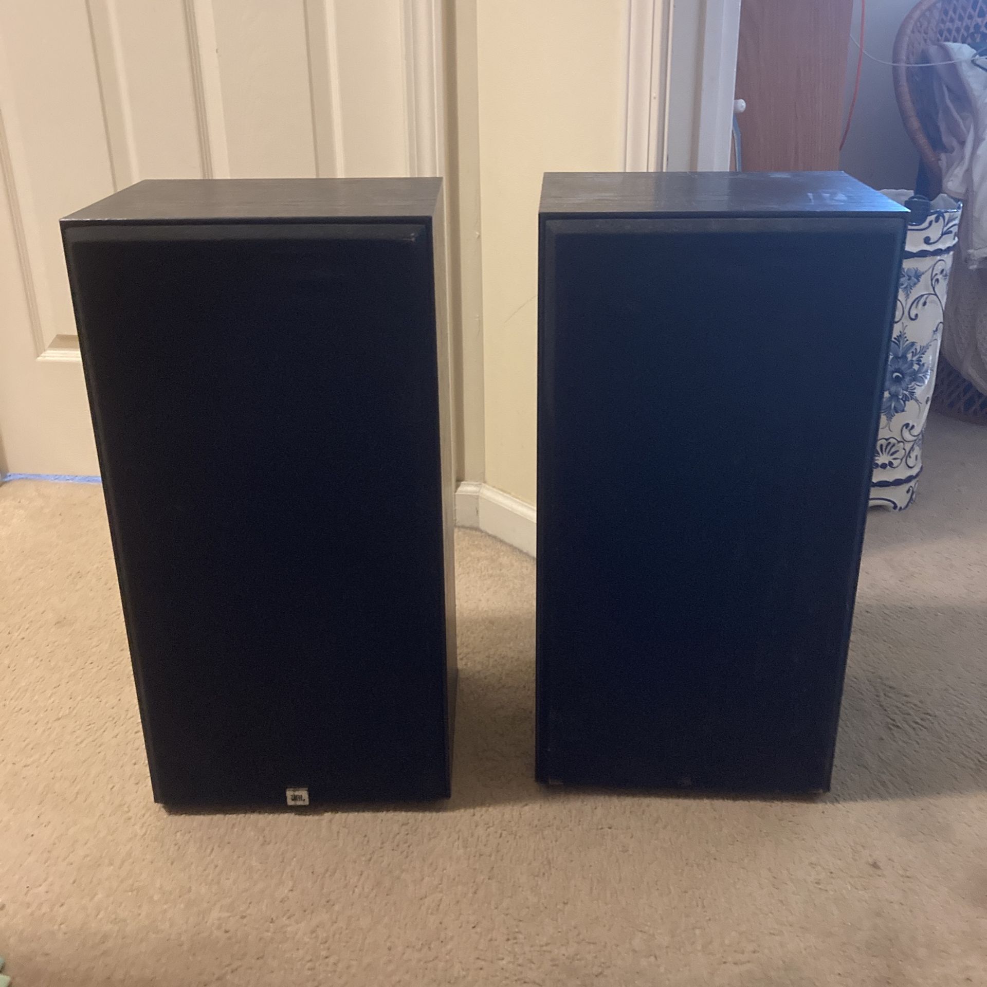 Vintage Jbl Lc310-1loudspeakers Woofers Are Dry Rotted And Need Reformed Or Replaced Otherwise Good Condition