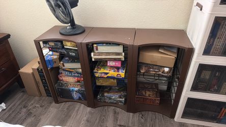 Game shelves 3 total