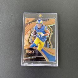 Puka Nacua RC Bronze Die Cut #199 2023 Select Premier Level Rams Rookie /299