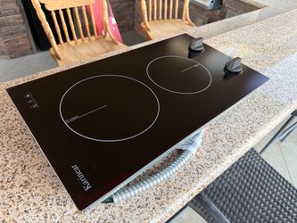 Karinear 12” 2-Burner Electric Cooktop – New in Box