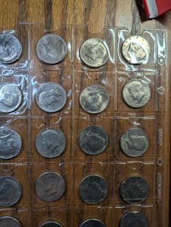 Six (6) Stunning Uncirculated Kennedy Half Dollars