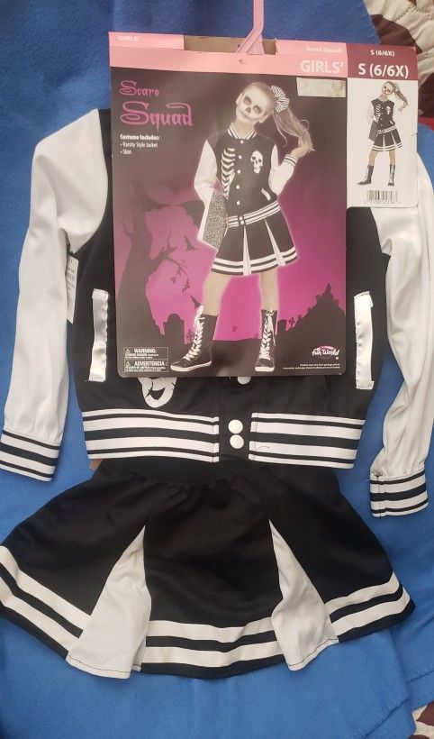 Girls Scare Squad Costume